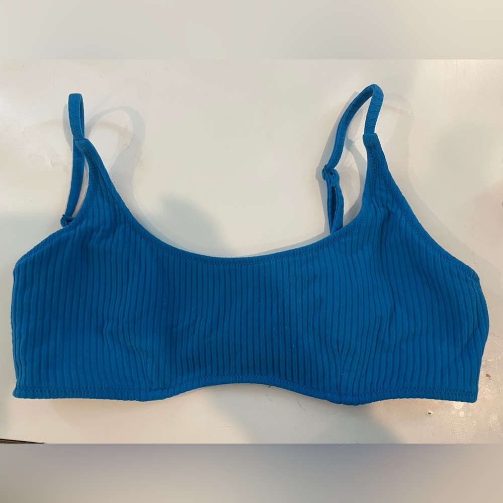Blue triangl binki TOP ONLY